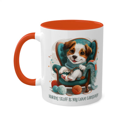 Dog Crocheter Mug