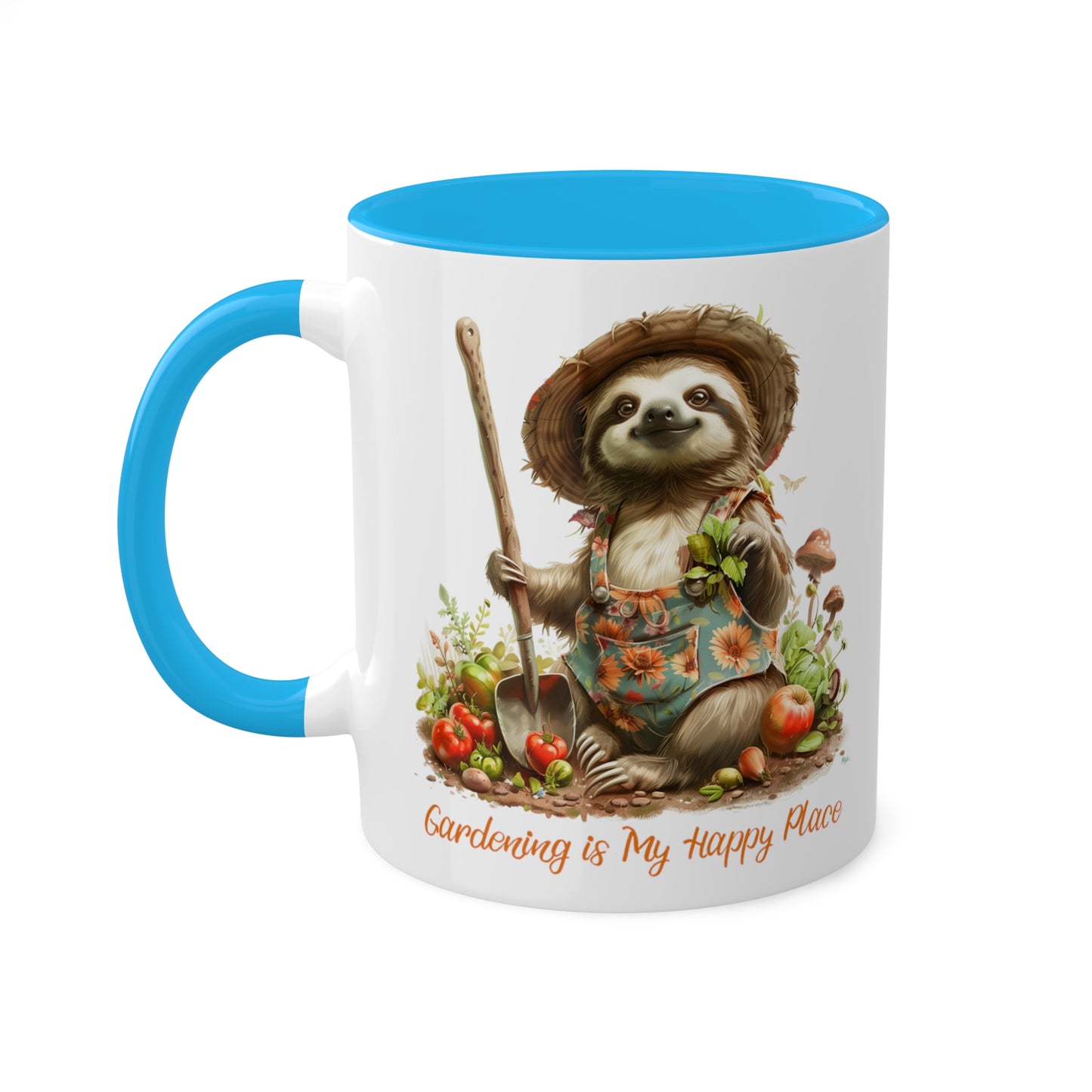 Sloth Gardener Mug