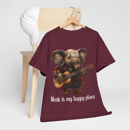 Elephant Musician Tee