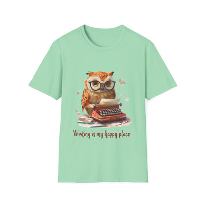 Owl Writer Softstyle T-Shirt