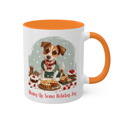 Dog Christmas Baker Mug