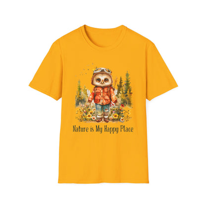 Squirrel Nature Hiker Softstyle T-Shirt