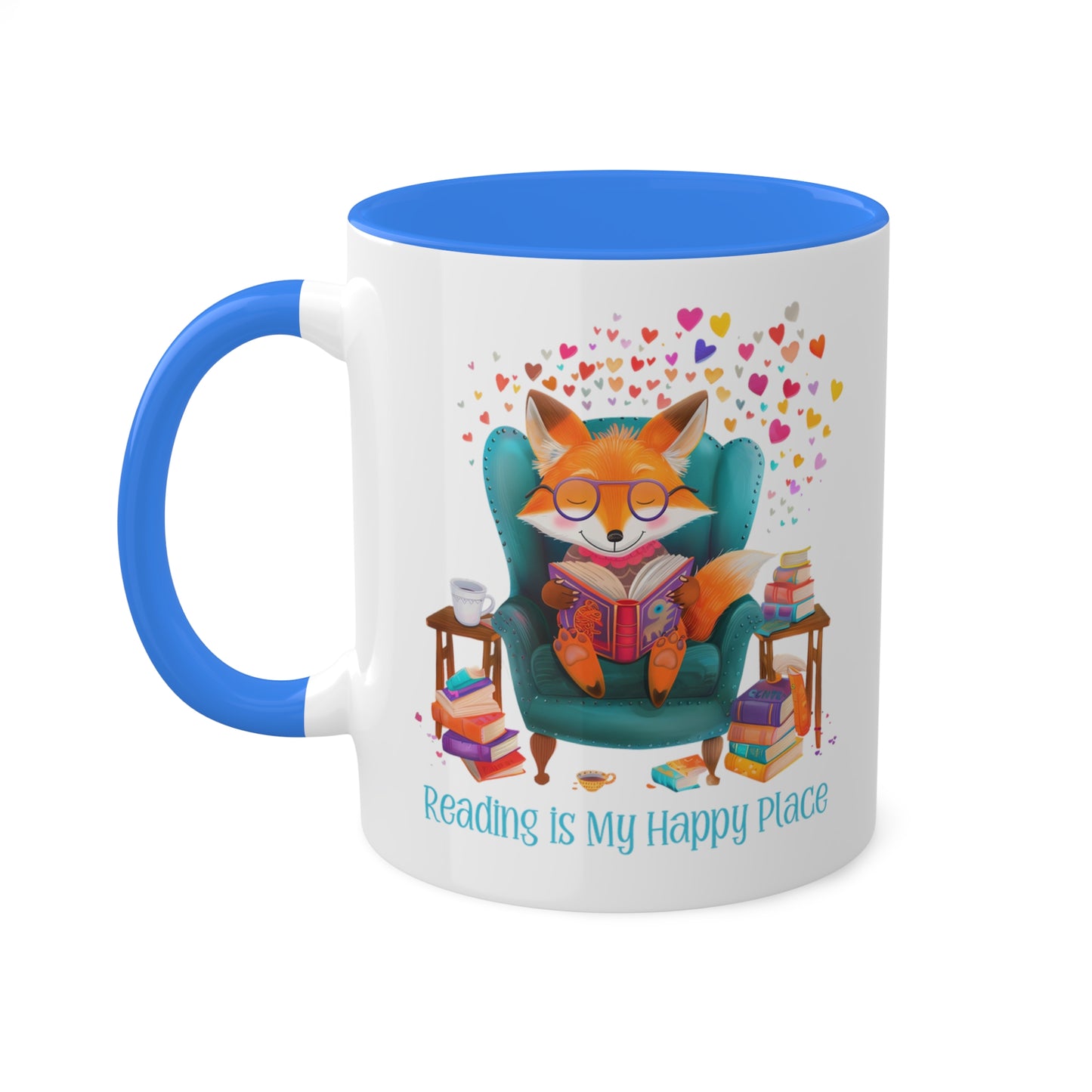 Fox Reading Mug