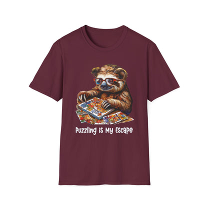 Sloth Puzzler Softstyle T-Shirt