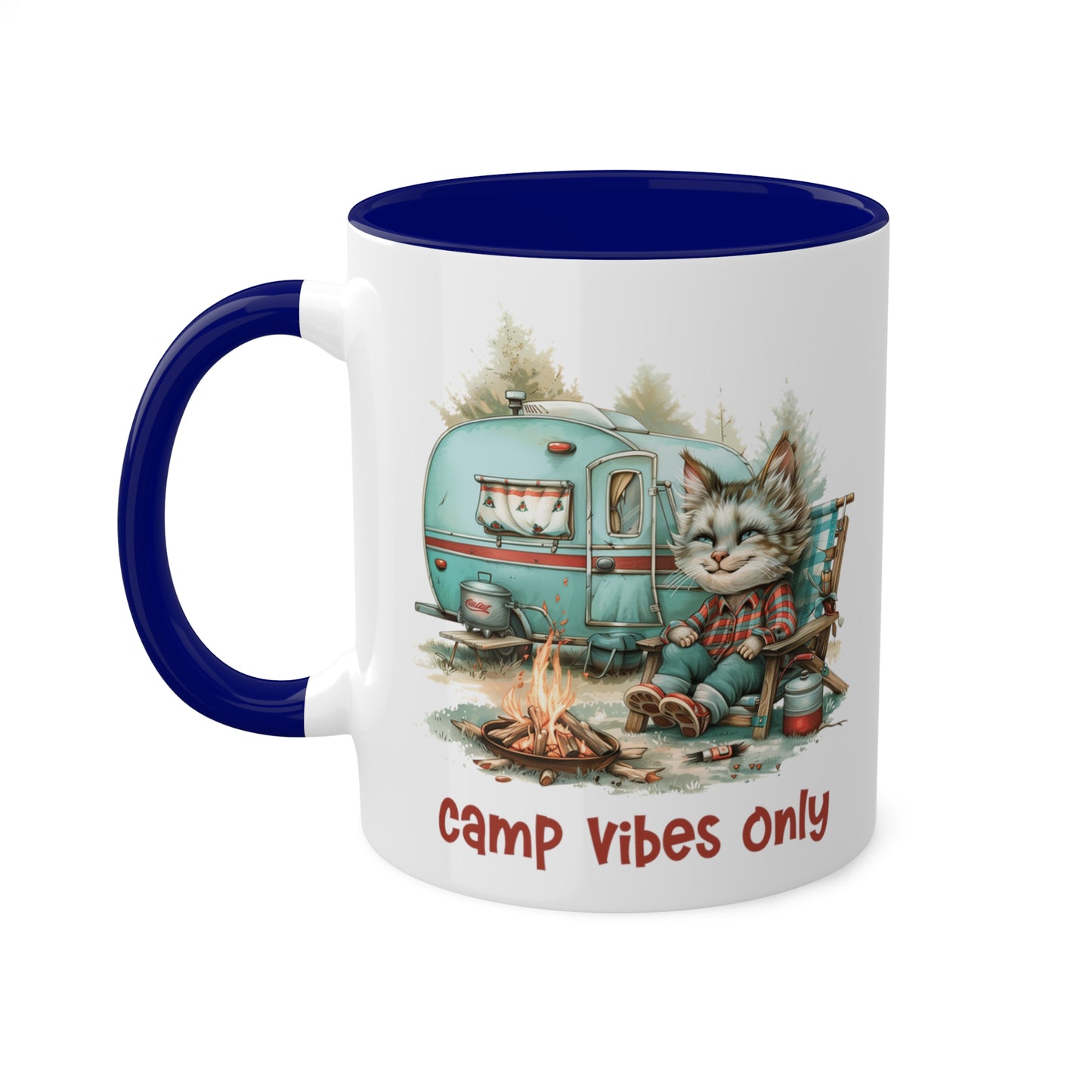 Cat Camper Mug