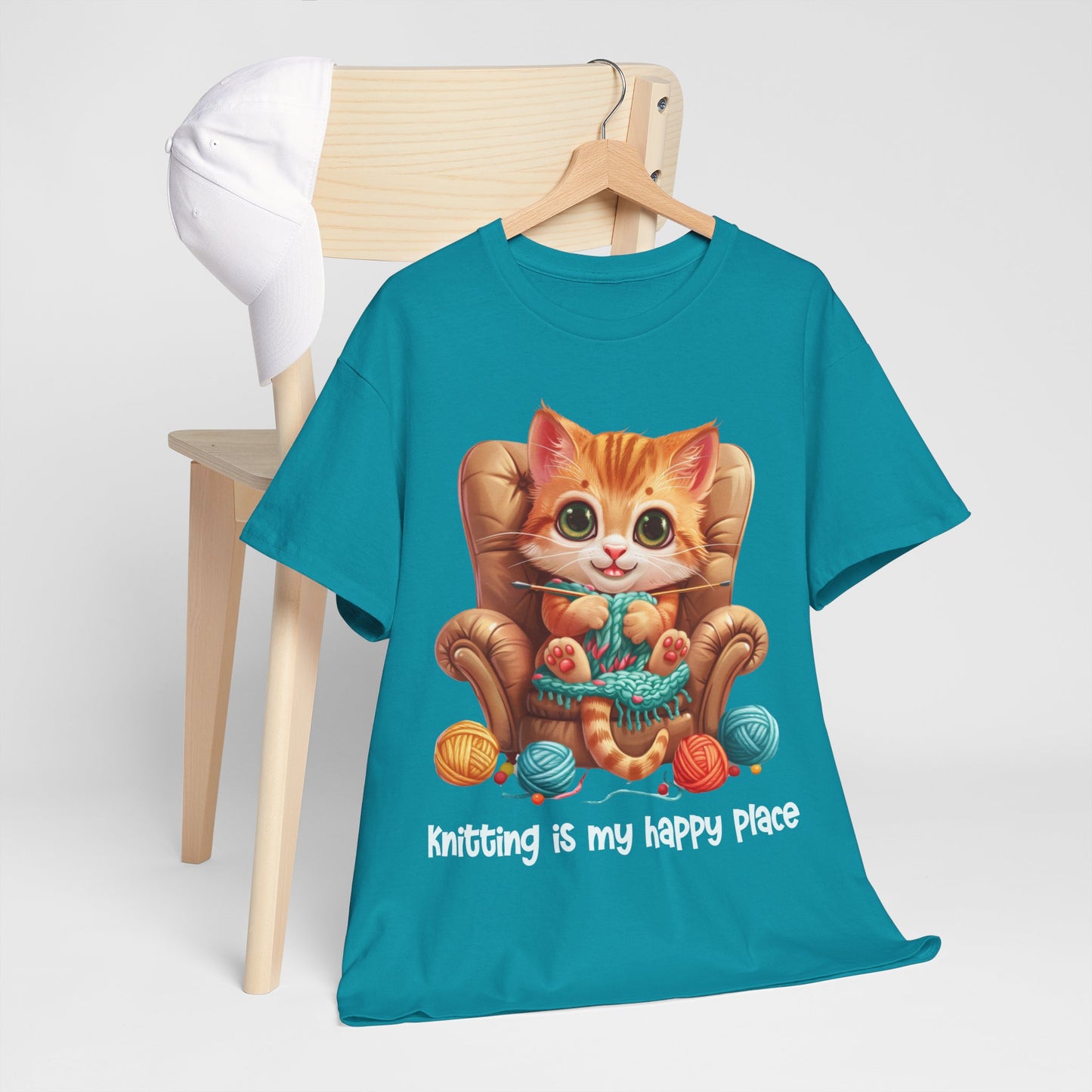 Cat Knitter Tee