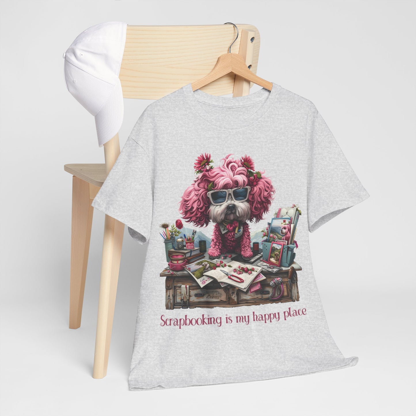 Poodle Scrapbooker Tee