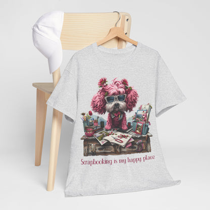 Poodle Scrapbooker Tee