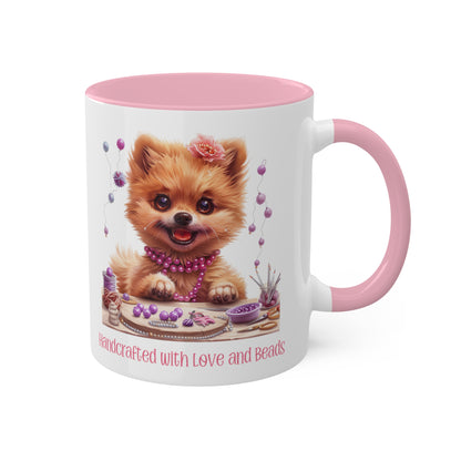 Puppy Dog Jewelry Maker Mug