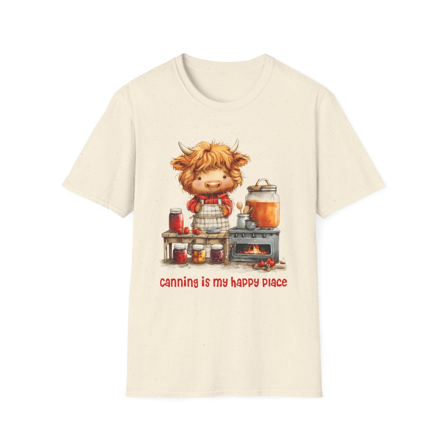 Highland Cow Canner Softstyle T-Shirt