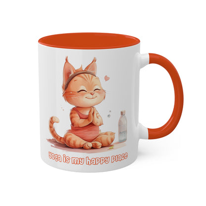 Cat Yoga Mug