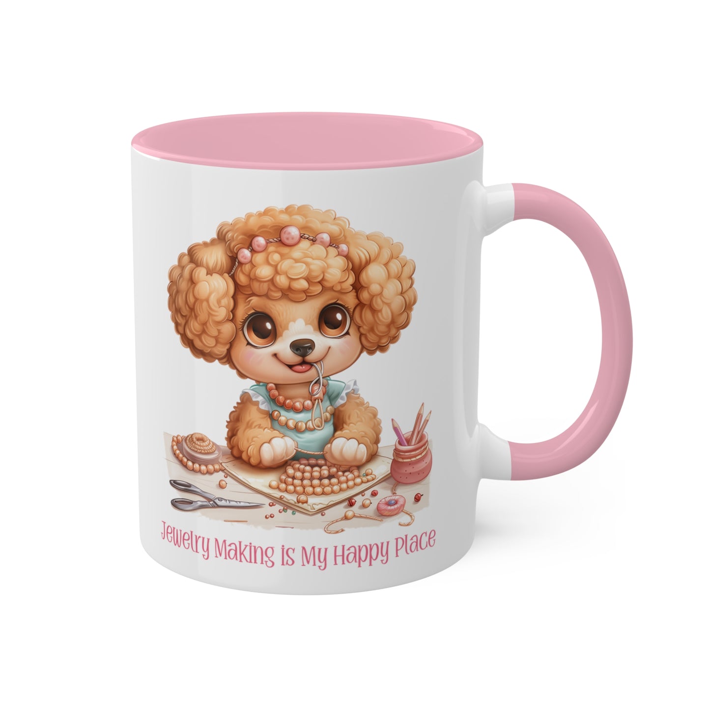 Poodle Jewelry Maker Mug