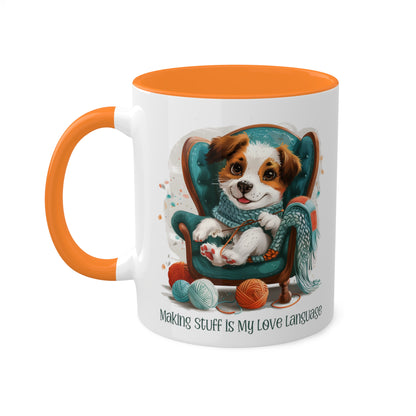 Dog Crocheter Mug