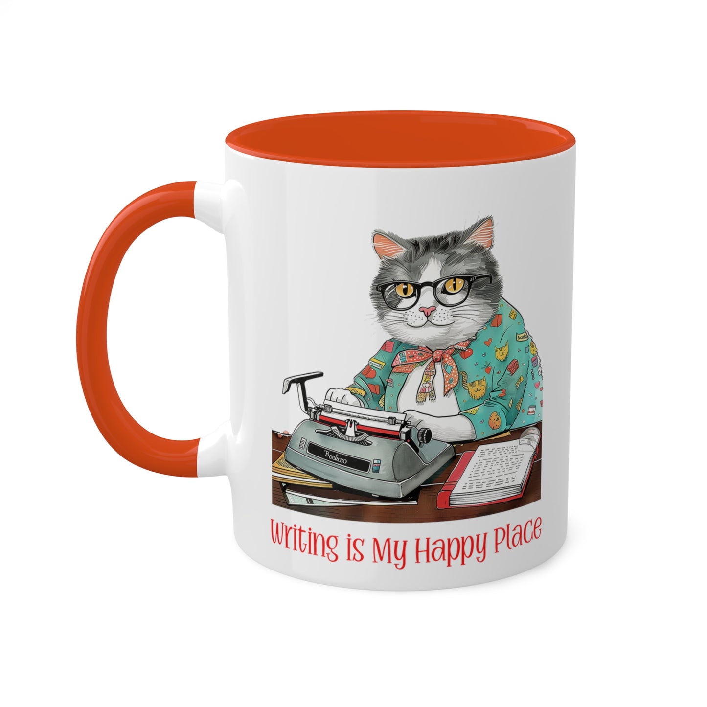 Cat Writer Mug