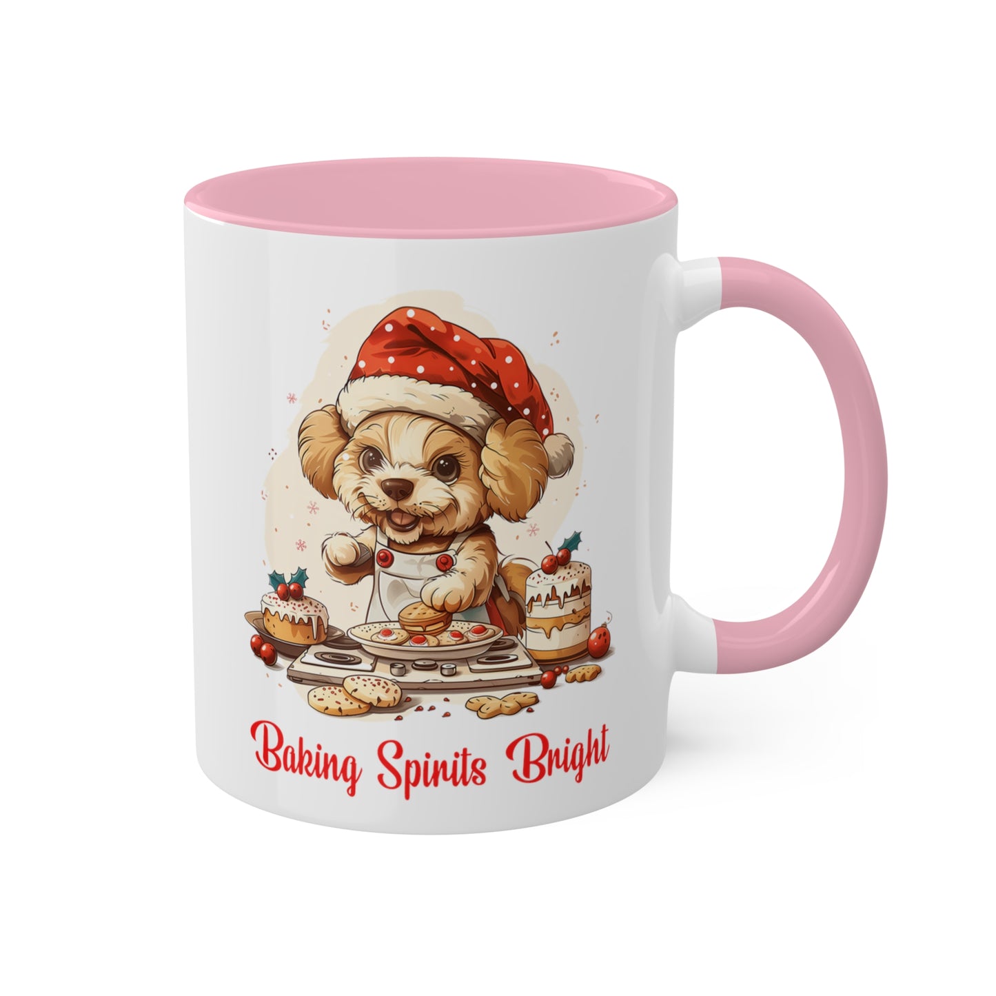 Dog Christmas Baker Mug