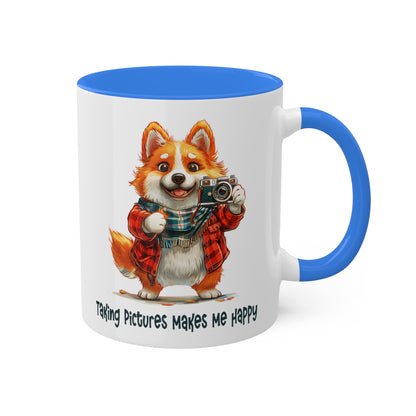 Corgi Photographer Mug