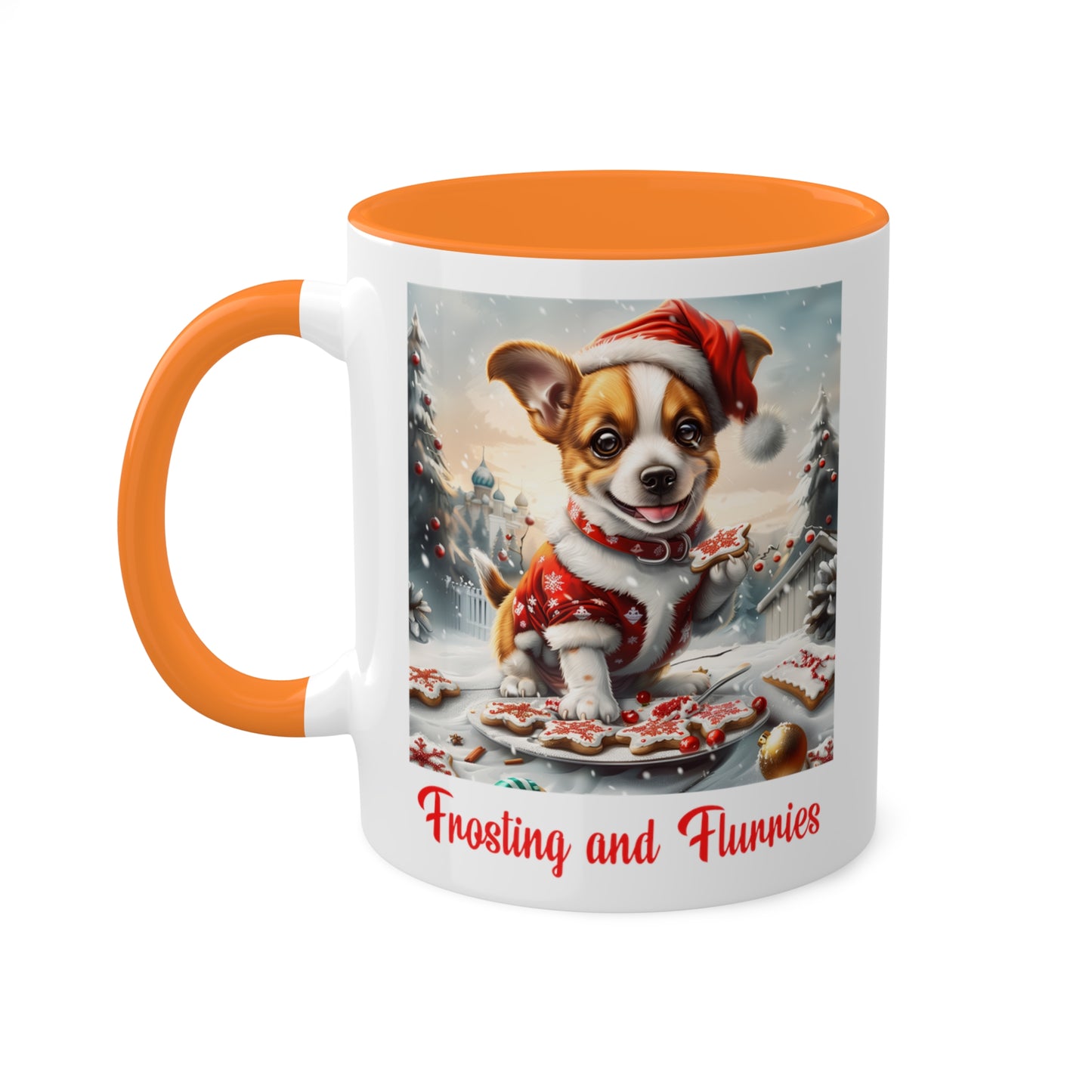 Dog Christmas Baker Mug