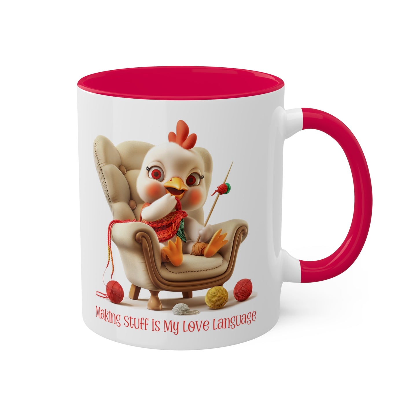 Chicken Crocheter Mug