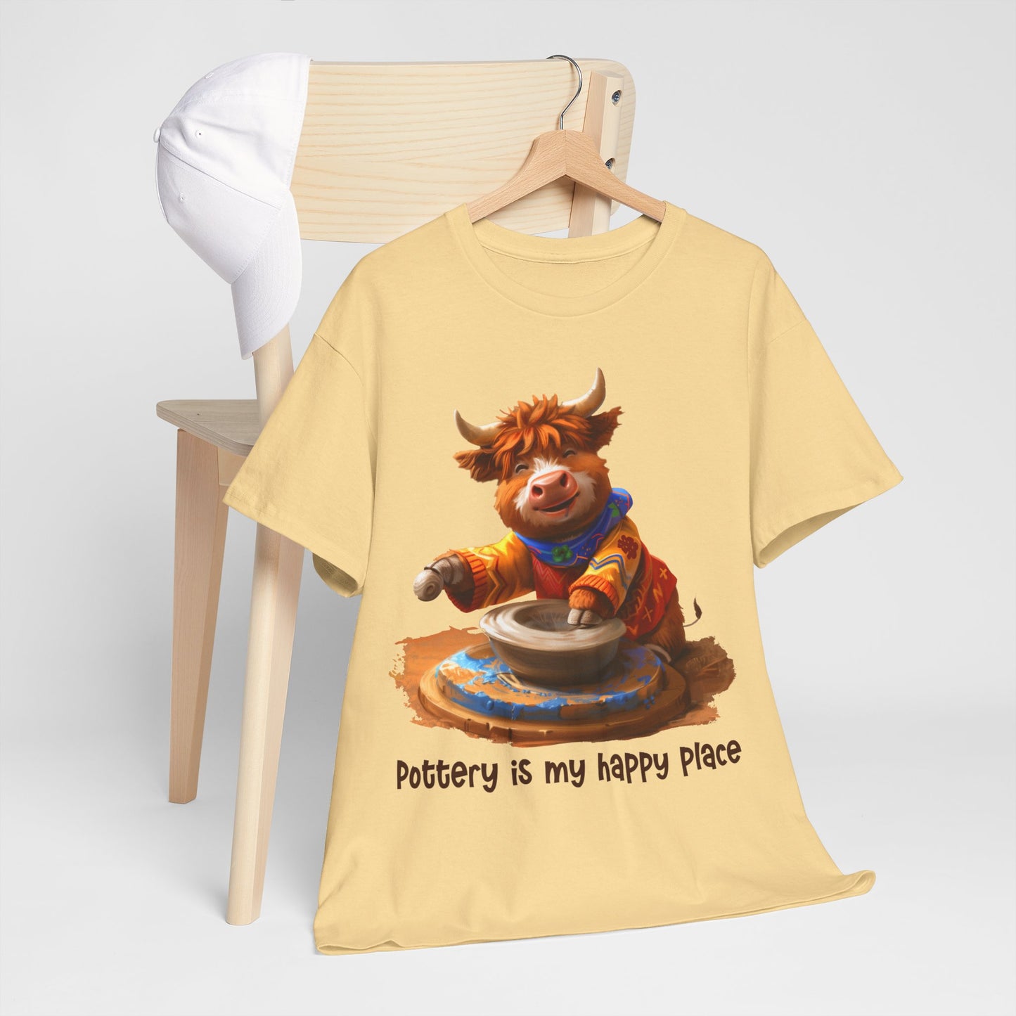 Highland Cow Potter Tee