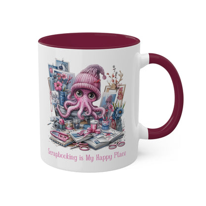 Octopus Scrapbooking Mug