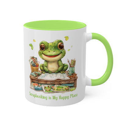 Frog Scrapbooker Mug