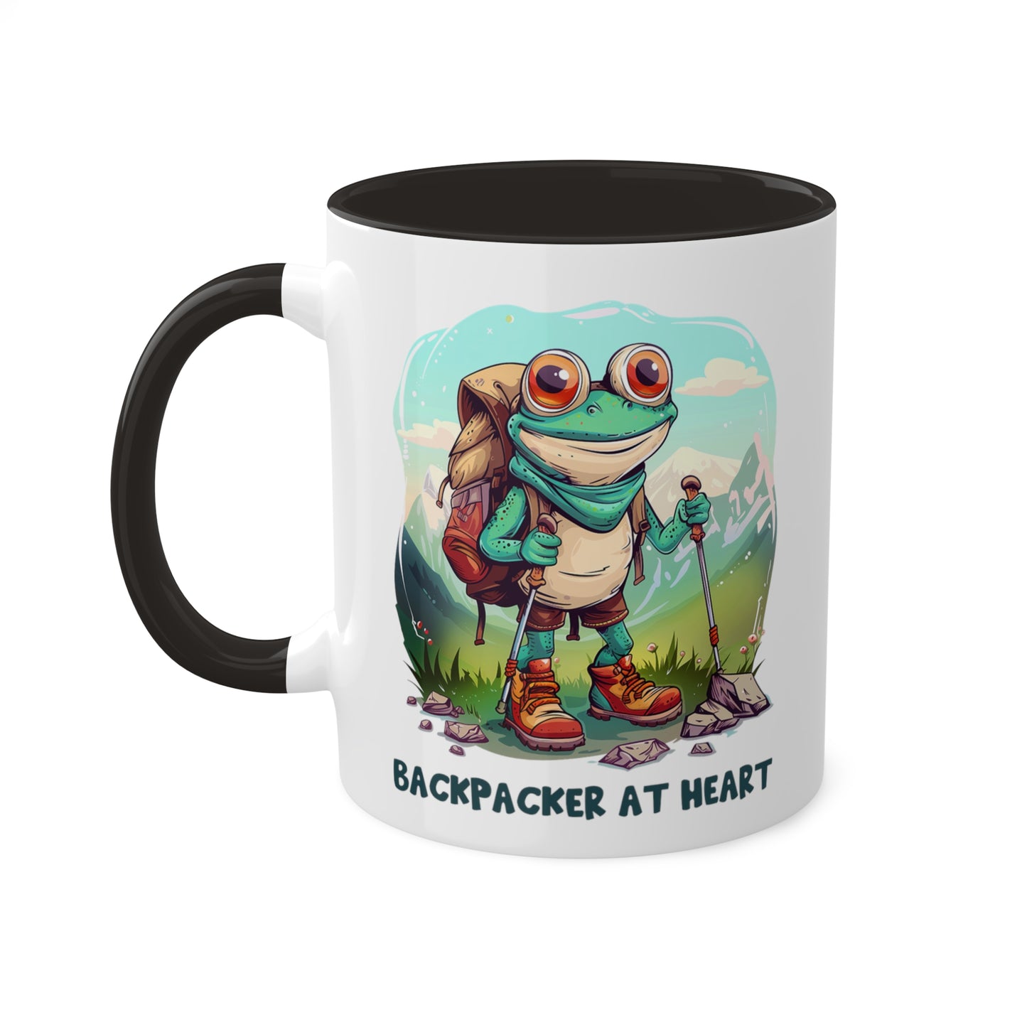 Frog Backpacker Mug