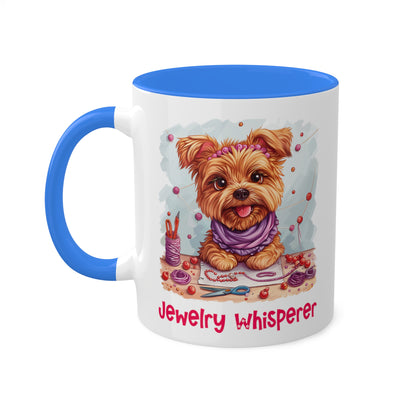 Terrier Dog Jewelry Maker Mug