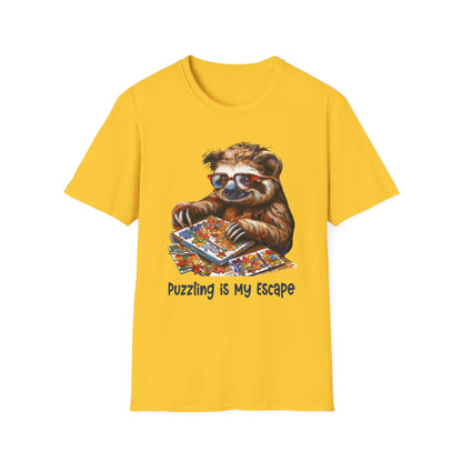 Sloth Puzzler Softstyle T-Shirt