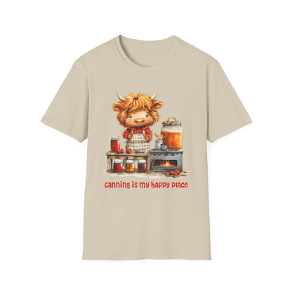 Highland Cow Canner Softstyle T-Shirt