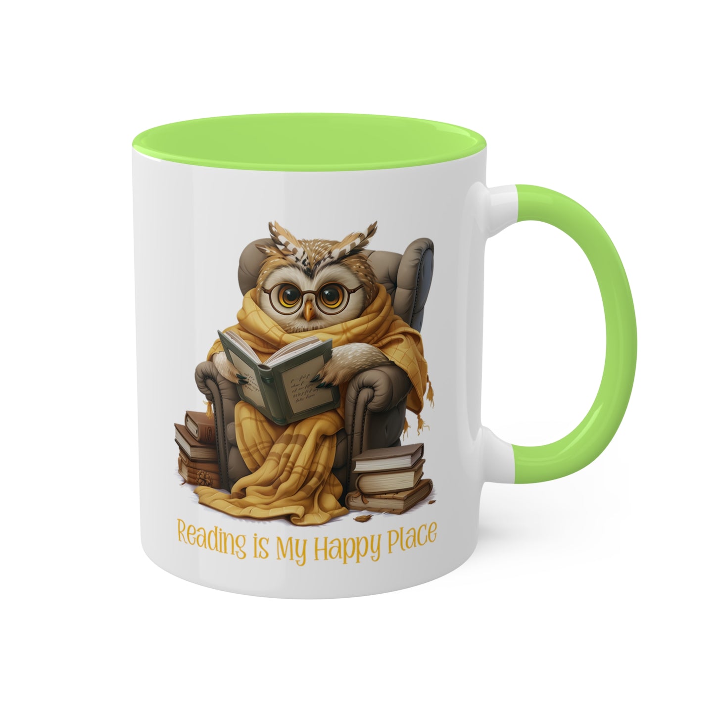 Owl Reading Mug