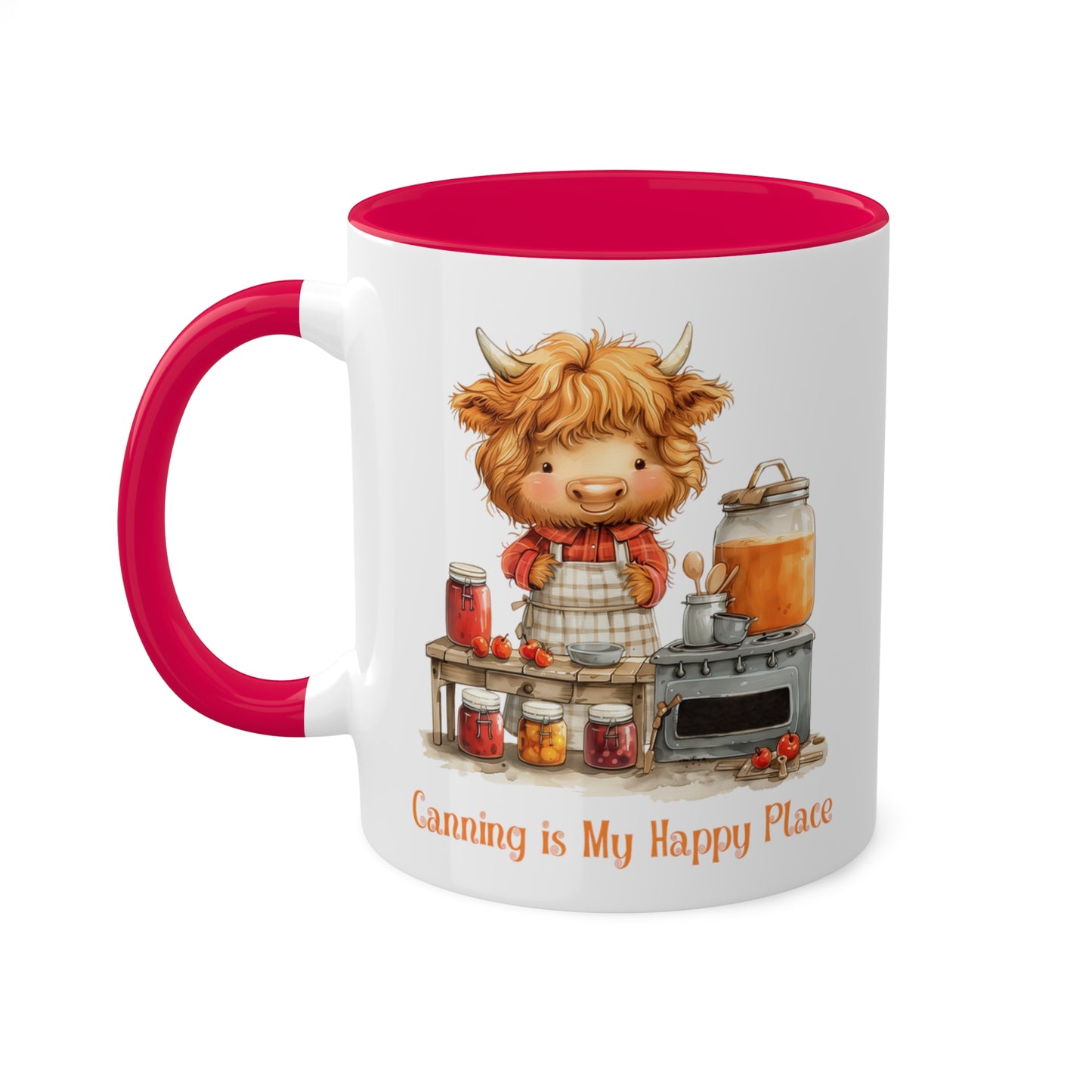 Highland Cow Canner Mug