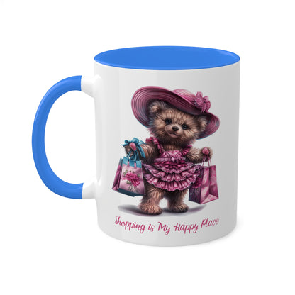 Teddy Bear Shopping Mug