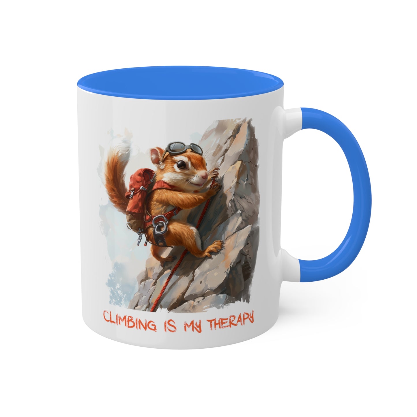 Squirrel Rock Climber Mug