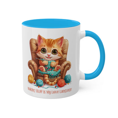 Cat Knitter Mug