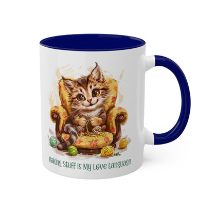 Cat Knitter Mug