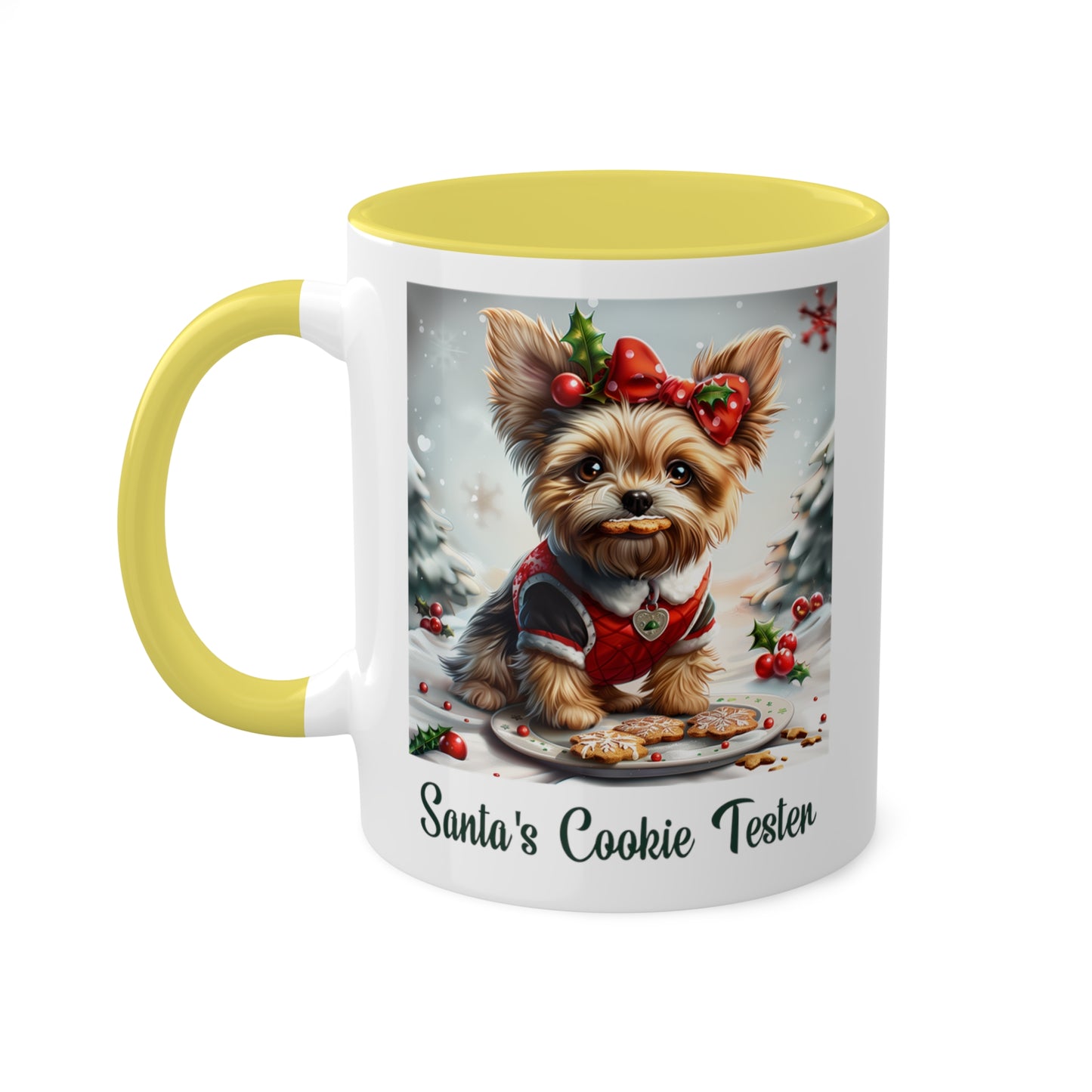 Terrier Christmas Baker Mug