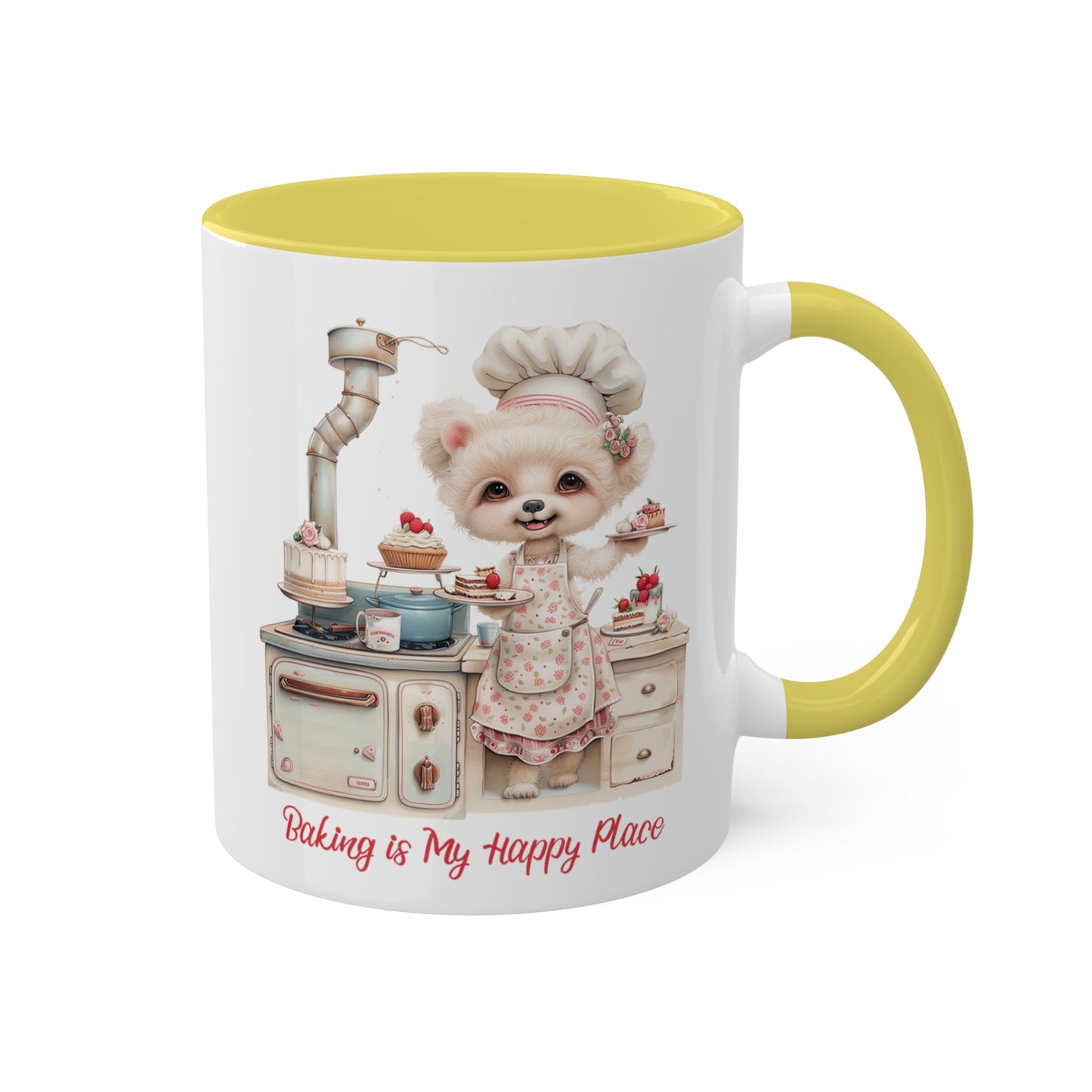 Poodle Baker Mug