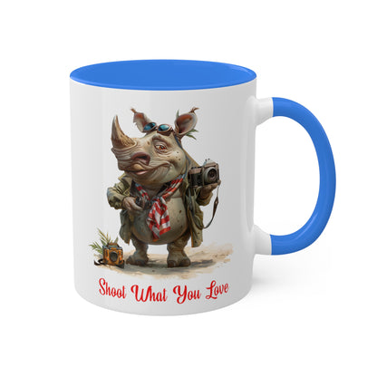 Rhino Photographer Mug