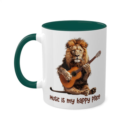 Lion Musician Mug