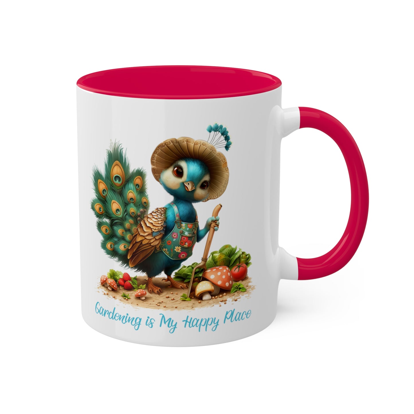 Peacock Gardener Mug