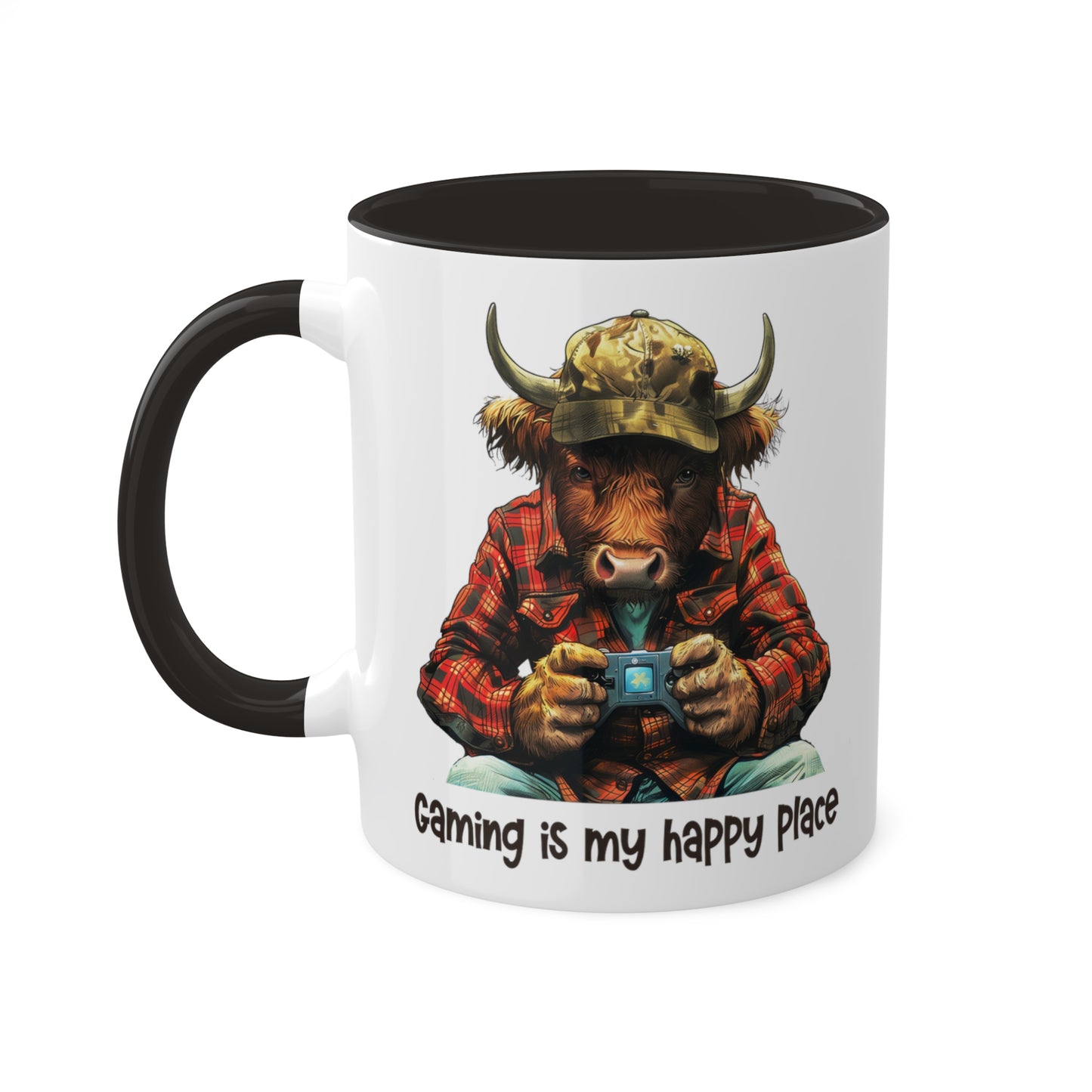 Highland Cow Gamer Mug