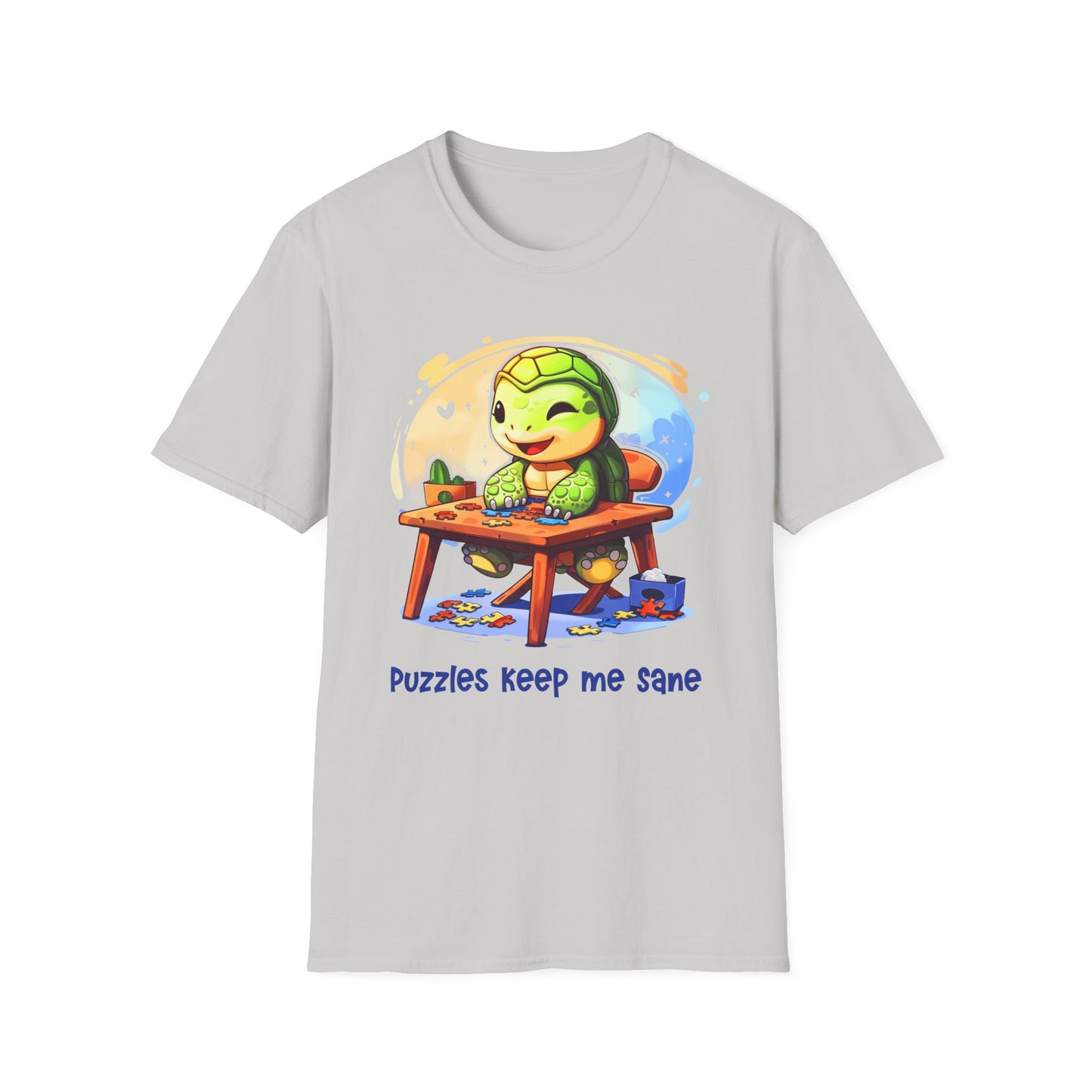 Turtle Puzzler Softstyle T-Shirt