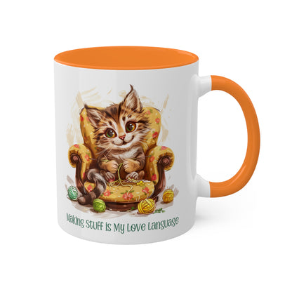 Cat Knitter Mug