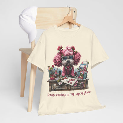 Poodle Scrapbooker Tee