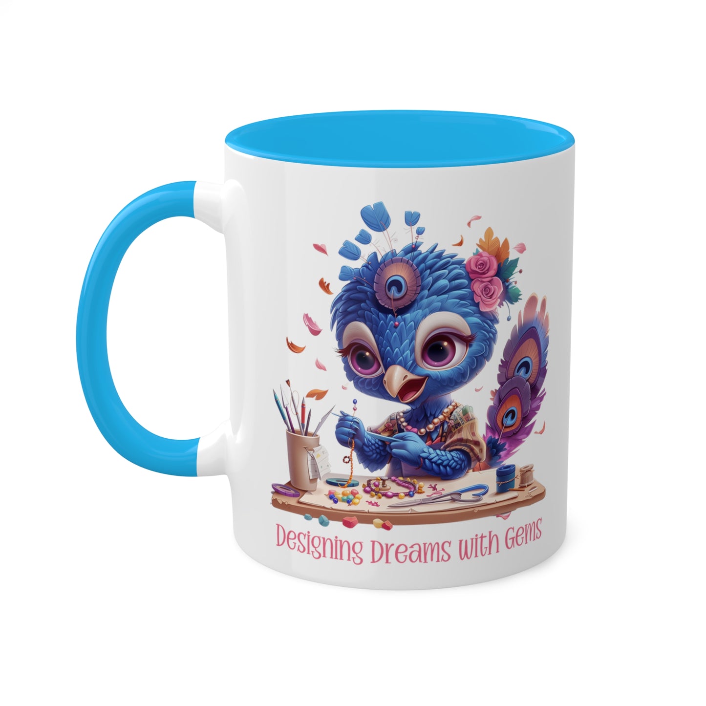 Peacock Jewlery Maker Mug