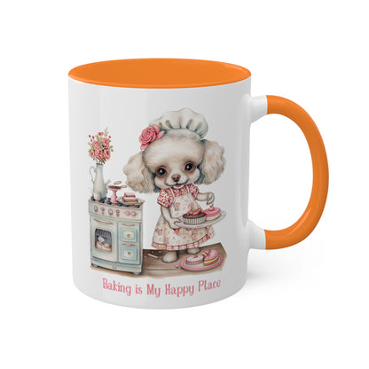 Poodle Baker Mug