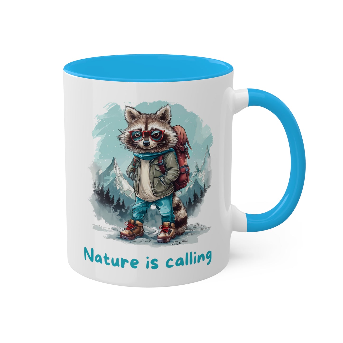 Raccoon Backpacker Mug