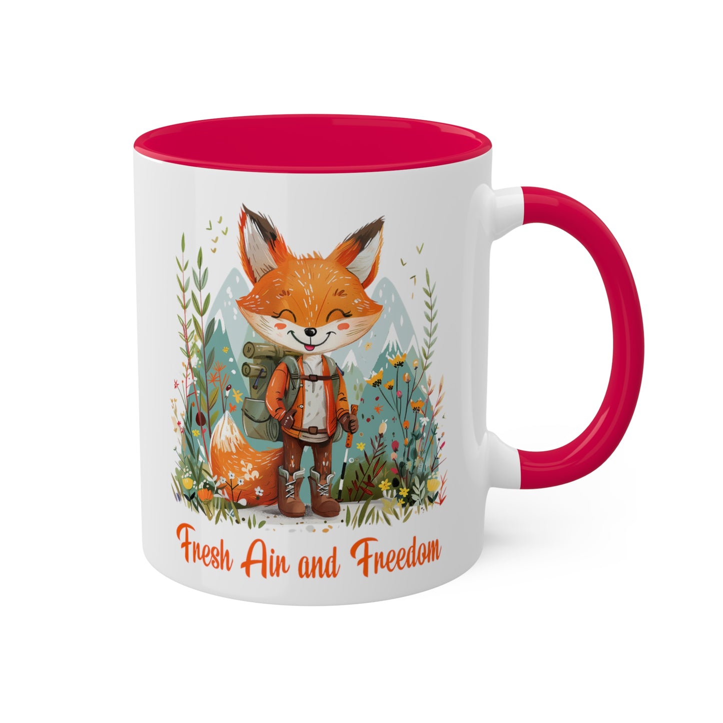 Fox Backpacker Mug