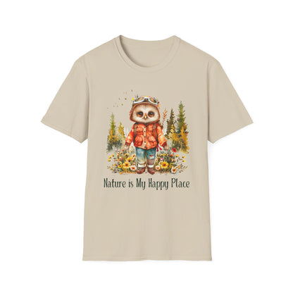 Squirrel Nature Hiker Softstyle T-Shirt