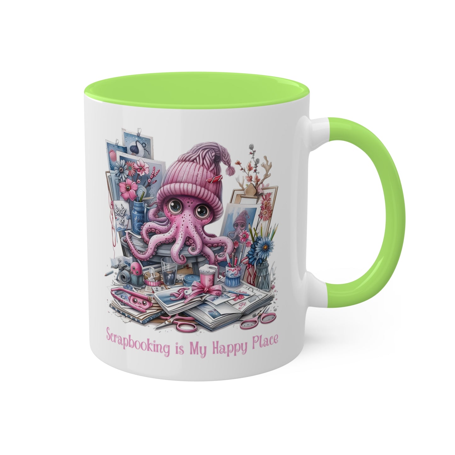 Octopus Scrapbooking Mug